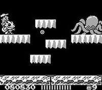 une photo d'Ã©cran de Adventure Island sur Nintendo Game Boy